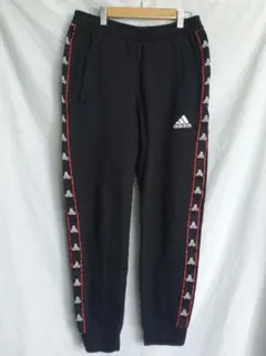 ａｄｉｄａｓ アディダス スウェットパンツ ラインパンツ パンツ ロゴ 三角 黒