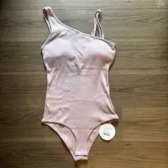 ALEXIA STAM ワンショルダー リブ キャミソール　ピンク Maineのサムネイル