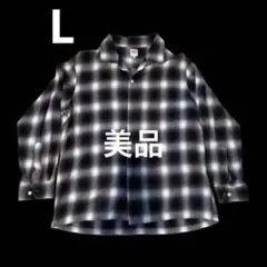 〔美品〕EDWIN ビンテージ　チェックネルシャツ　古着