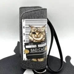 7 アイコス イルマ専用ケース　iqos ilumaｉ　用ケース黒　ネコ　黒