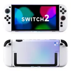 Switch 2対応 保護カバー 保護ケース　薄型 ライトブルー