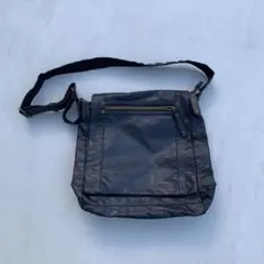 00s archive leather shoulder bag grunge