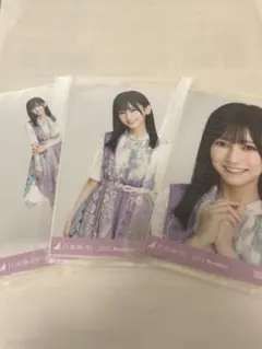 乃木坂46 池田瑛紗　生写真3枚セット