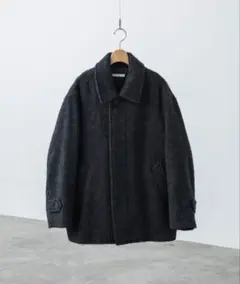 SHAGGY SHORT SOUTIEN COLLAR BLOUSON