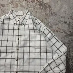 90s エディーバウアー Eddie Bauer チェックシャツ 長袖 XL