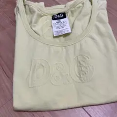 D&G 半袖Tシャツ イエロー XSのサムネイル