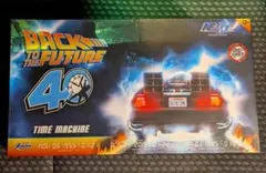 BTTF デロリアン 1/24 JADA 限定 クローム Ver 未開封