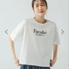 【新品】グローバルワーク リッチクリーン 白 ロゴT Tシャツ Ｓのサムネイル