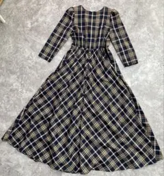 セブンテン チェックワンピース S チェックワンピース(ブラウン) - seventen