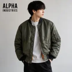 ALPHA MA-1 90s フライトジャケット USA製 リバーシブル L