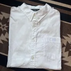 COMME CA ISM ホワイト長袖シャツ