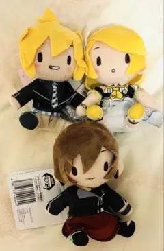 プロセカ　鏡音レン　鏡音リン　MEIKO ふわぷち　ミニぬいぐるみ