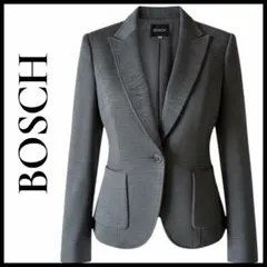 【良品】BOSCH ボッシュグレー ジャケット　M 綺麗め　カジュアルにも