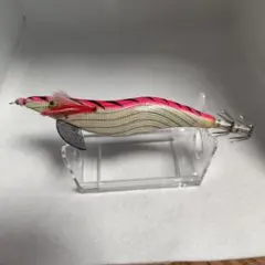【廃盤希少】ヨーヅリ アオリーQ 3.5号 ピンク/杉 オールドエギ【実釣1回】