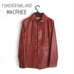 【トゥモローランド/MACPHEE】本革ラムレザージャケット 羊革 アウターのサムネイル