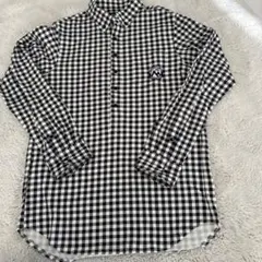 パーリーゲイツ シャツ ギンガムチェック ネルシャツ 美品 - メルカリ