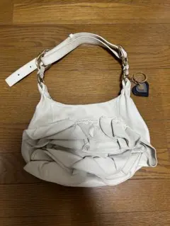 Yves Saint Laurent ホワイトショルダーバッグ