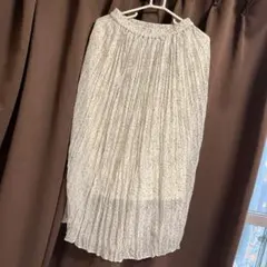 プリーツスカート Fサイズ LOWRYSFARM 白