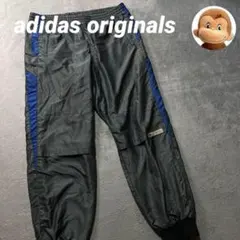 に*ン様 adidasoriginals ナイロンパンツ デサント 90s 刺繍