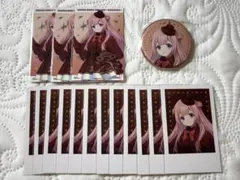 にじさんじ 広島公演 チェキ風カード 缶バッジ 周央サンゴ