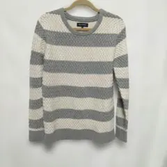 ニットメンズ グレー