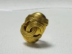 CHANEL シャネル　ココマーク　イヤリング　ゴールド　片耳　ヴィンテージ