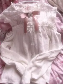 LIZLISA ニット風レース