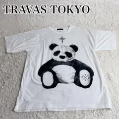 TRAVASTOKYO パンダベアー Tシャツ トラバストーキョー ホワイトのサムネイル