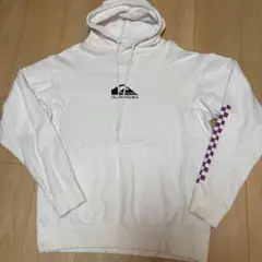 《未使用》Quiksilver フード付きパーカー M ホワイト