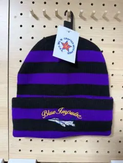 航空自衛隊　ブルーインパルス　ニットキャップ　パープル