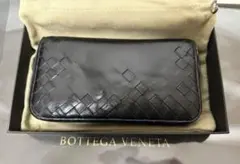 【本体のみ】ボッテガヴェネタ ラウンドファスナー/ラム/黒/2️⃣✨✨✨
