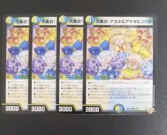 大集合！アカネ&アサギ&コハク 4枚