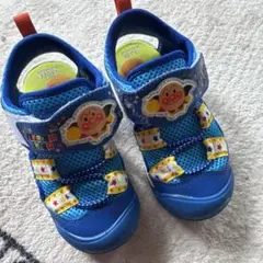 moonstarアンパンマン ベビーサンダル 17.0 EE キッズシューズ