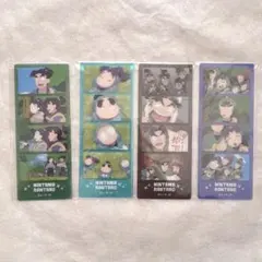 忍たま乱太郎 フォトカット 潮江文次郎 立花仙蔵 中在家長次 4点セット