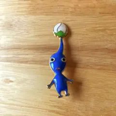 青ピクミン　つぼみ　ピンバッジ　★のサムネイル