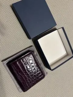 COACH クロコ型押し ラウンドファスナー 二つ折り財布 ss237 - メルカリ