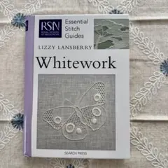 希少] イギリスの伝統刺繍 ブラックワーク 刺繍本 - メルカリ