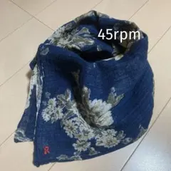 45RPMの花柄 ストール 値下げ 2025年最新】45rpm ストールの人気アイテム - メルカリ