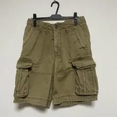archive wide cargo shorts fade y2k アバクロ - メルカリ