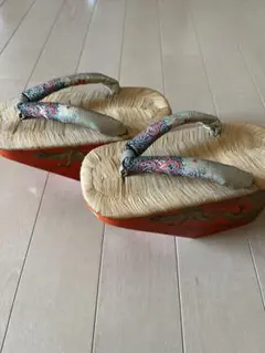 ぽっくり下駄 18cm 七五三 お正月 こっぽり 草履 特選 おこぼ 下駄