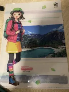 ゆるキャン A4クリアファイル 梨っこコラボ限定 志摩リン 斉藤恵那2種