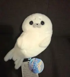 ほわほわアザラシちゃんくつろぎ スタンダード ぬいぐるみ おもちちゃん