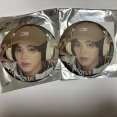 treasure 缶バッジ　last night ジェヒョク