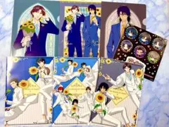 テニプリ　サマバレ　ミニクリアファイル　ノート　テニラビ　ナンジャ　ステッカー