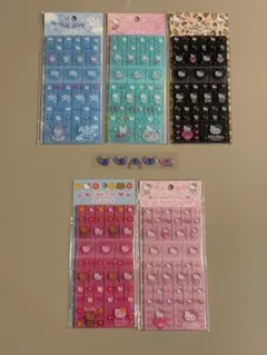 5個セット サンリオ タイルシール ハローキティ