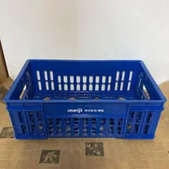 meiji 青 プラスチック コンテナ 中型