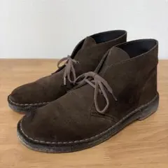 美中古/Clarksクラークス Desert Boot(US 8)ダークブラウン
