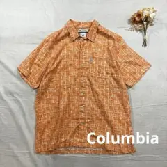 Columbiaコロンビア オーバーサイズシャツ 半袖 メンズ M アウトドア