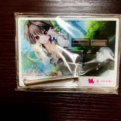9-nine- 渋谷　pop up 缶バッジホルダー　結城希亜②