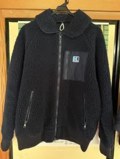 ヘリーハンセン　ファイバーパイルサーモジャケット　ボアフリース　Mネイビー